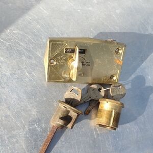 Vintage Brass Lock Sets&Motel RoomPrivacy with Keys